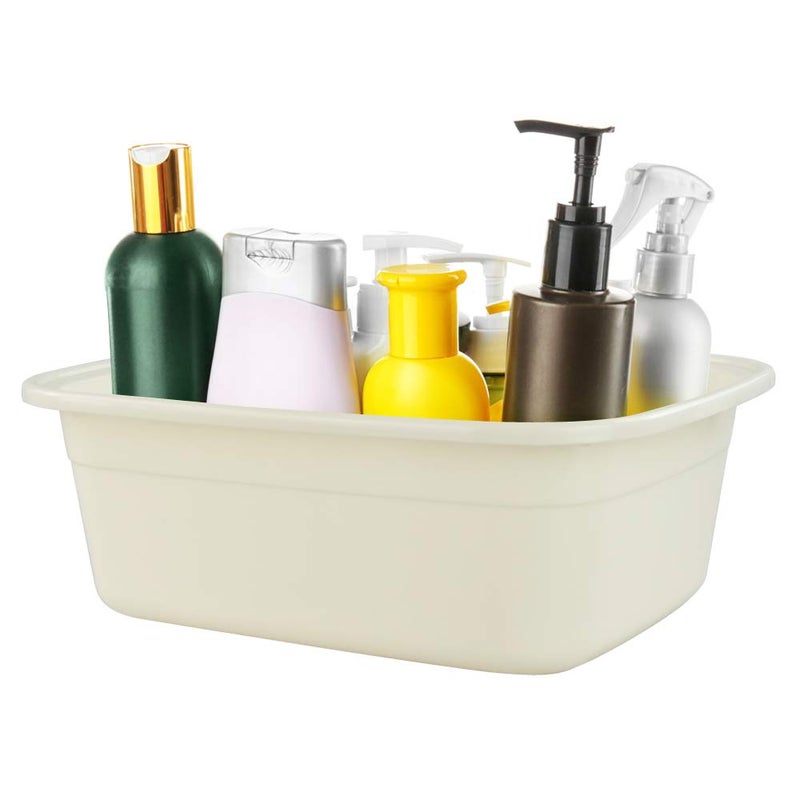 HOMMP 12 Quart Plastic Small Dishpan/Wash Basin, 4-Pack - Image 5